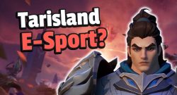 Neues MMORPG Tarisland sucht die besten Spieler, bietet 450 € wenn ihr den schwierigsten Boss schnell legen könnt - Titelbild zeigt Spielcharakter neben Text: "Tarisland E-Sport?"
