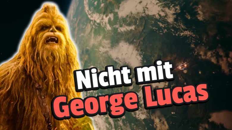 Die neue Serie von Star Wars bricht eine fast 50-Jahre alte Regel von George Lucas - Titelbild zeigt Wookie aus Star Wars neben Text: "Nicht mit George Lucas"