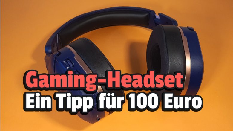 Ein Gaming-Headset für unter 100 Euro ist fast perfekt für die PS5, wenn euer Kopf nicht zu groß ist