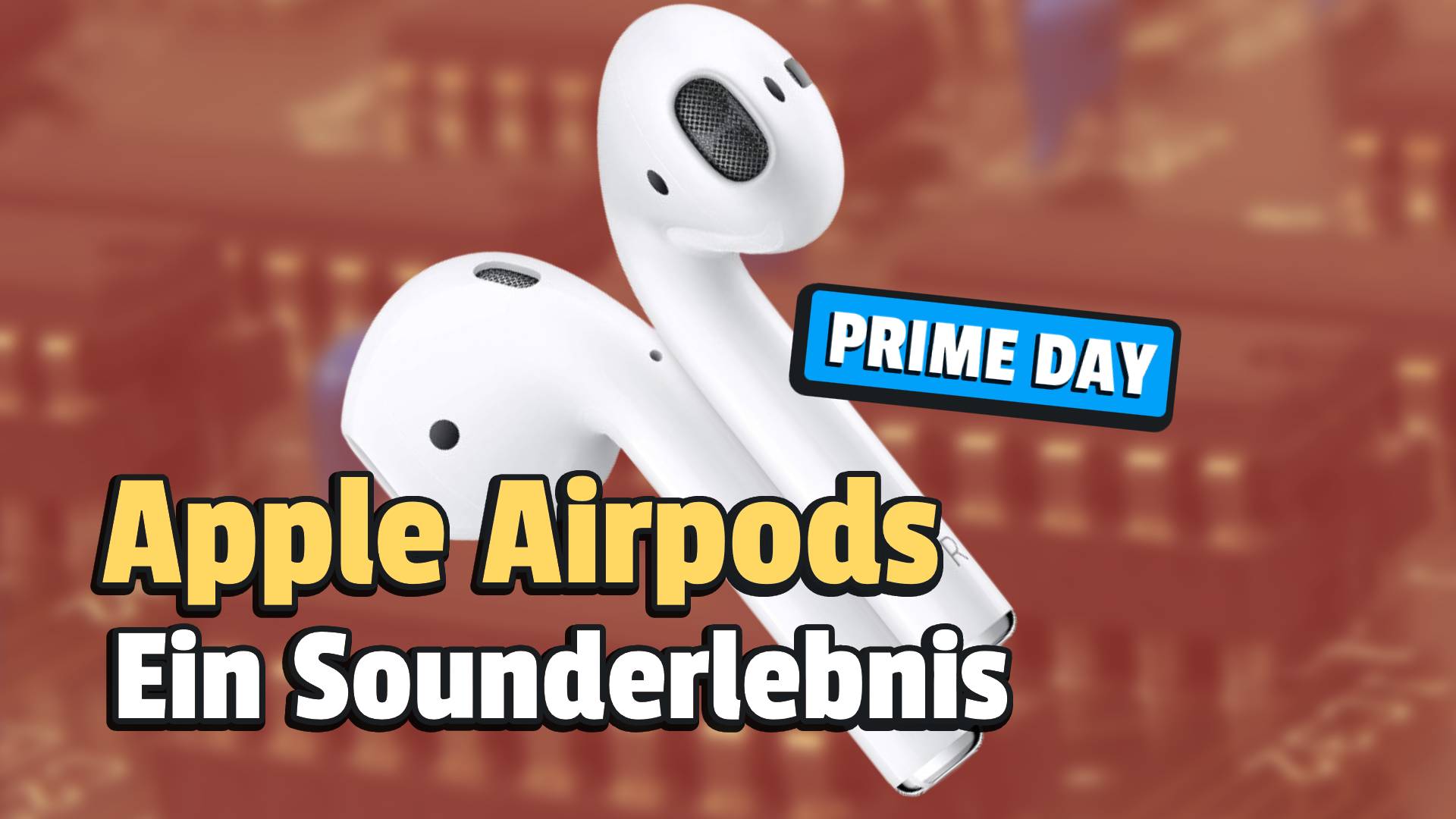 Ein auditiver Genuss – Apple AirPods gibt es direkt zum Amazon Prime richtig günstig