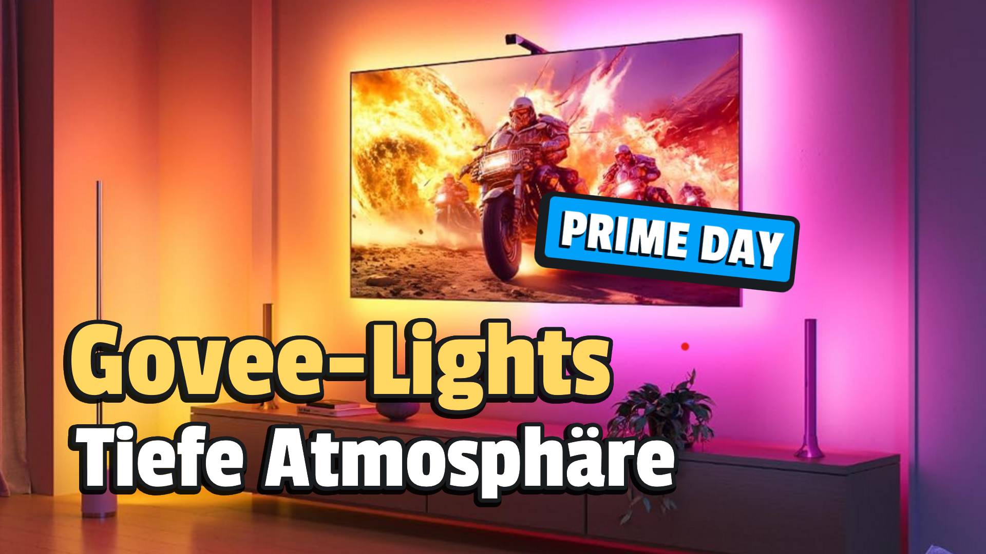 Holt euch die atmosphärischen Govee-Lights supergünstig zum Amazon Prime Day