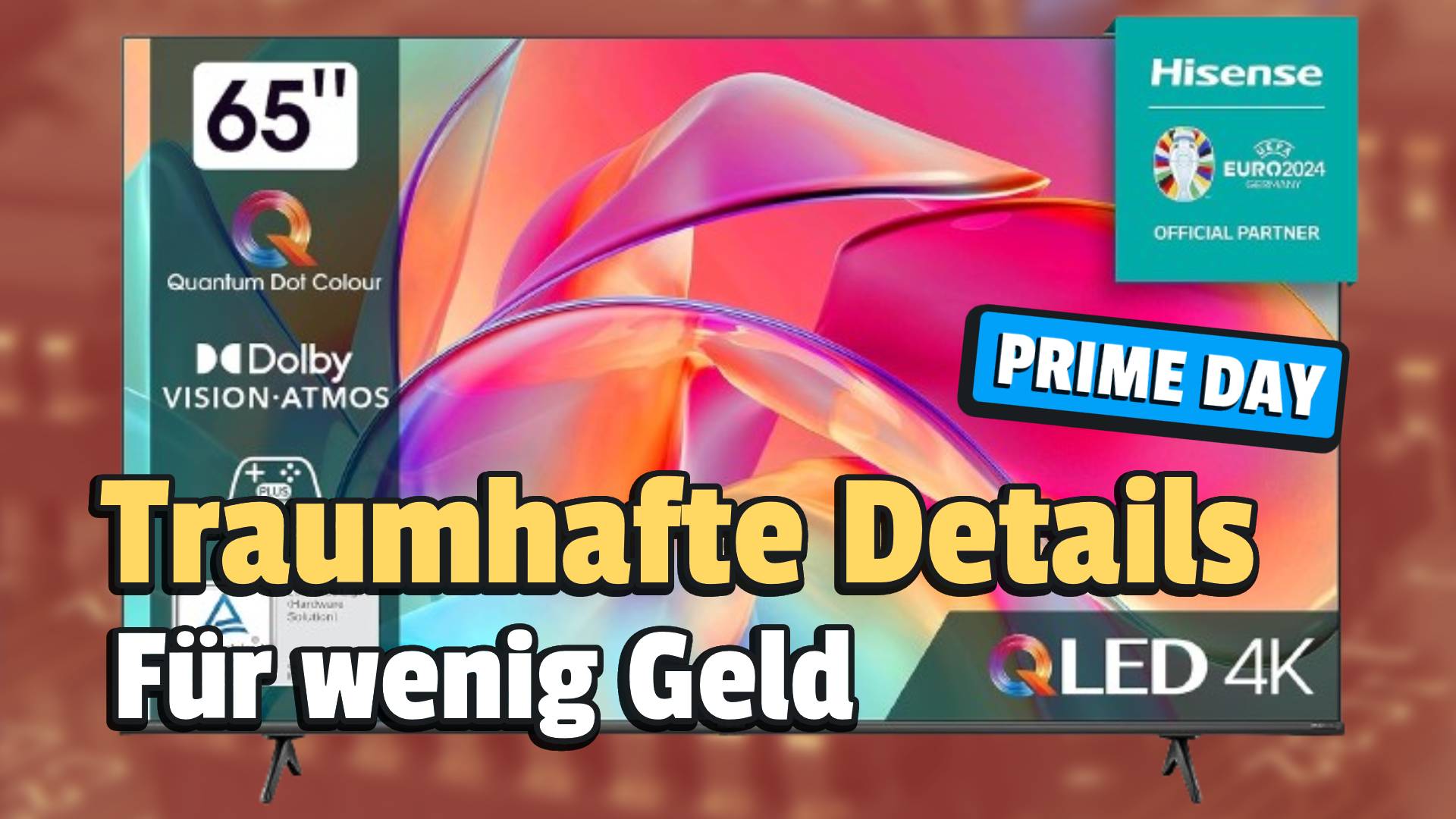 QLED-Smart-TV mit 4K-Details und Dolby Vision kostet zum Amazon Prime Day fast die Hälfte