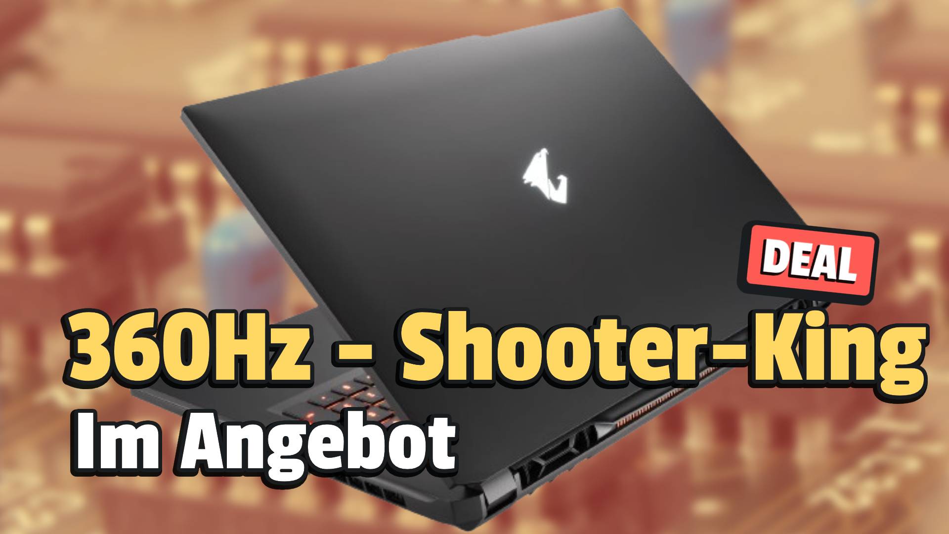 Dank RTX 4080 und 360Hz-Display packt dieser Gaming-Laptop alles von flotten Shootern bis bildgewaltigen RPGs