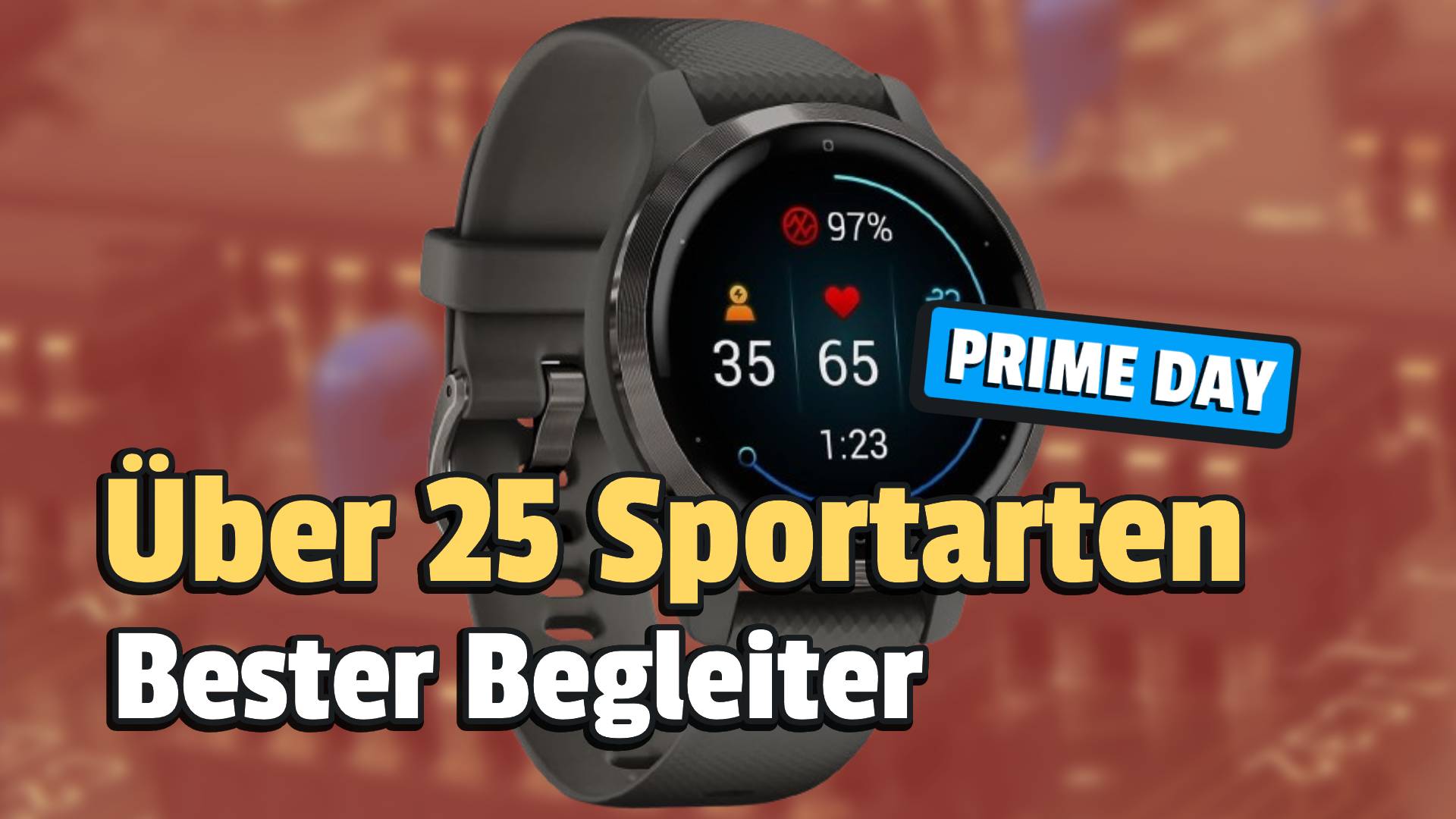Euer persönlicher Fitness-Coach am Handgelenk kostet nur noch die Hälfte zum Prime Day – die legendäre Garmin Venu 2S Smartwatch