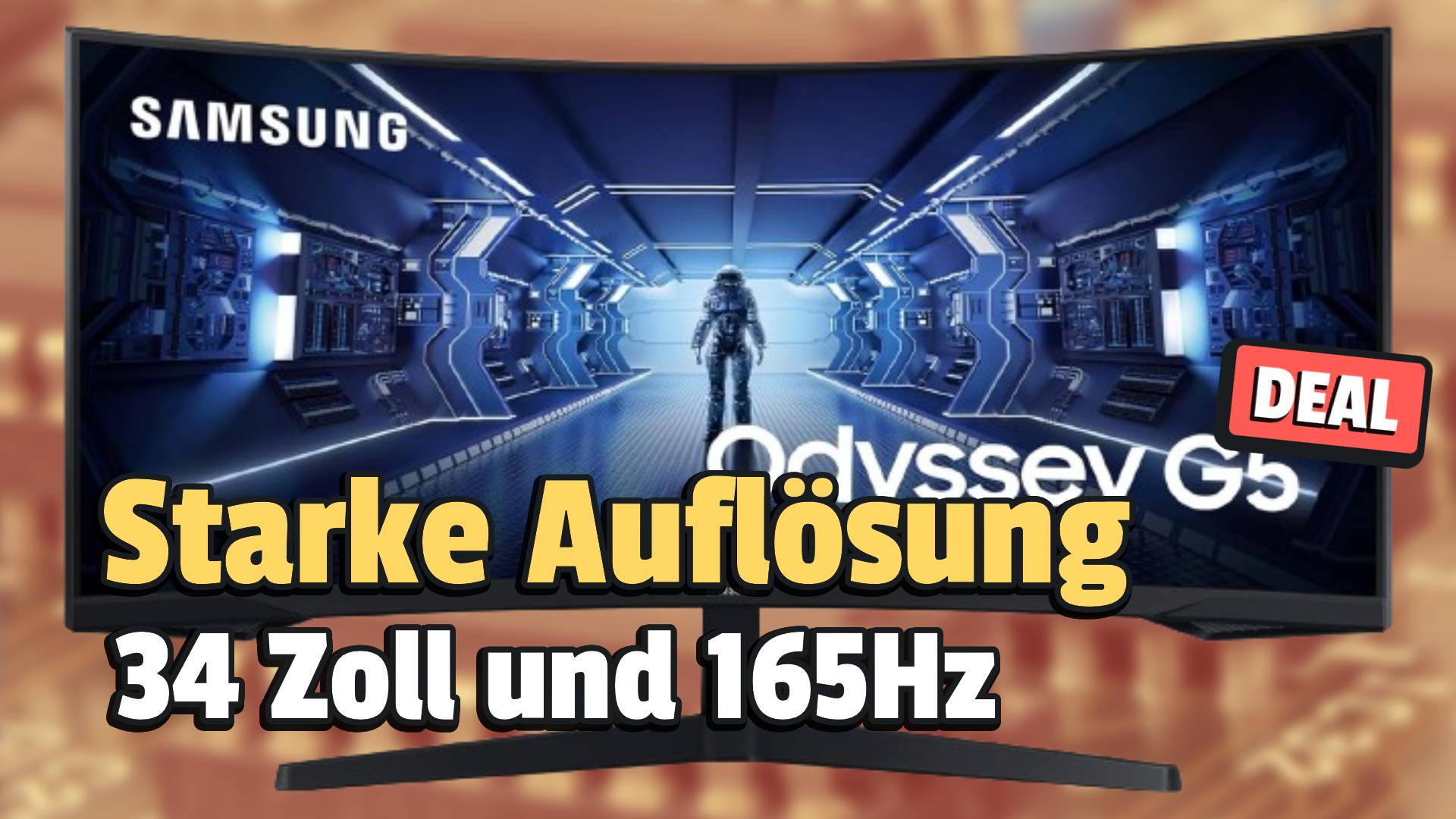 Der ultimative Curved-Monitor mit 165Hz und UWQHD kostet jetzt nur noch 69%