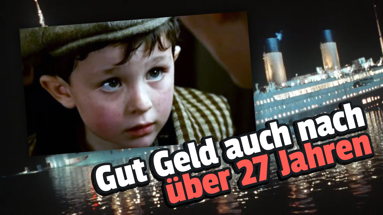 So viel Geld verdient der kleine Junge aus „Titanic“  immer noch jedes Jahr… für einen einzigen Satz, den er im Film sagt