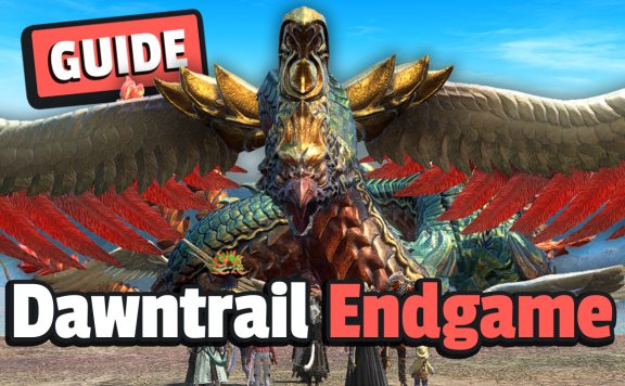 Final Fantasy XIV Dawntrail Endgame Titelbild