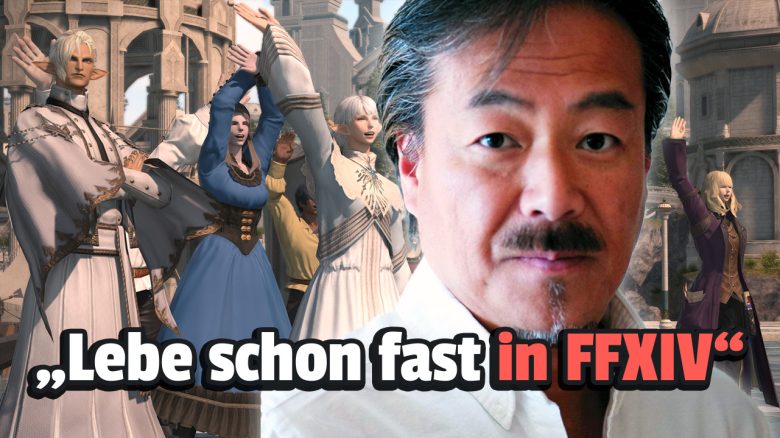 Final Fantasy XIV Hironobu Sakaguchi lebt fast in FFXIV Titelbild