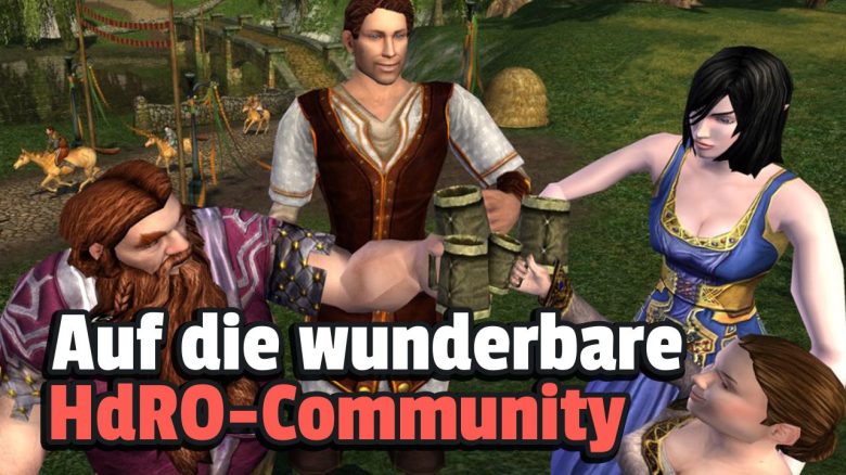 Community des MMORPGs zu Herr der Ringe hilft einem Spieler in Not mit Geld und Bruchtal-Event