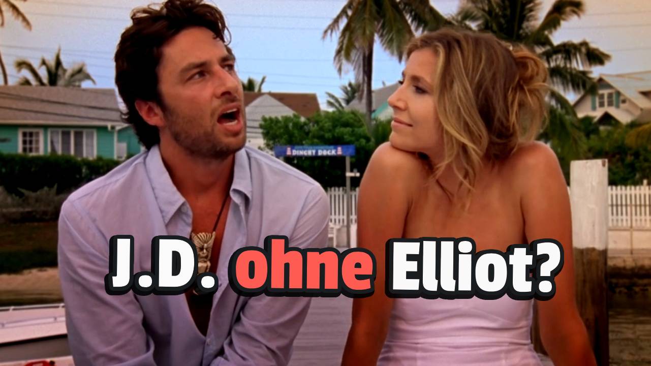 Scrubs: Elliot und J.D. sollten eigentlich niemals zusammenkommen, damit die Serie nicht wie Friends wird