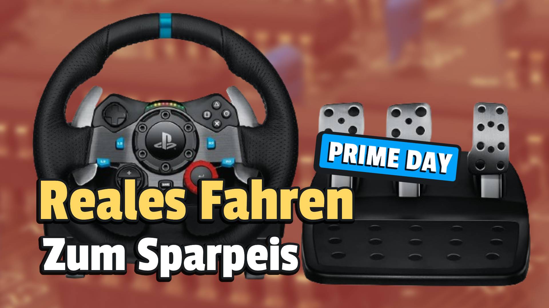 Vollgas zum Amazon Prime Day – Logitech-Lenkrad für immersive Rennabenteuer  