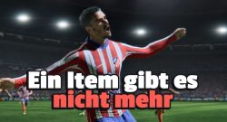 Titel FC 25 Griezmann jubelt, dass es ein Item nicht mehr gibt