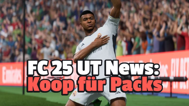 Titel FC 25 Mbappe jubelt über Neuerung in UT mit seinen Freuden Packs zu verdienen