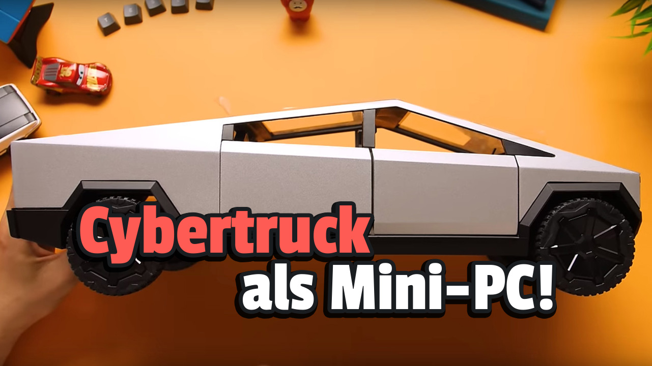 Den Cybertruck von Elon Musk gibt es jetzt als PC – Wie gut ist der Computer wirklich?