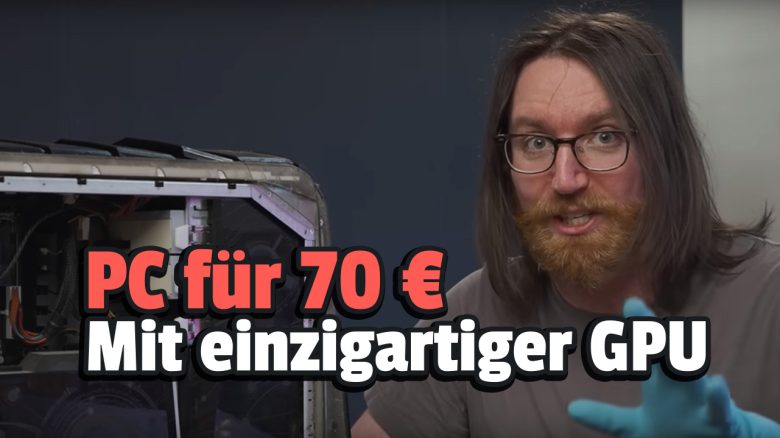 YouTuber kauft Gaming-PC für 69 Euro – Findet einzigartige Grafikkarte mit Technik, die man heute kaum noch sieht