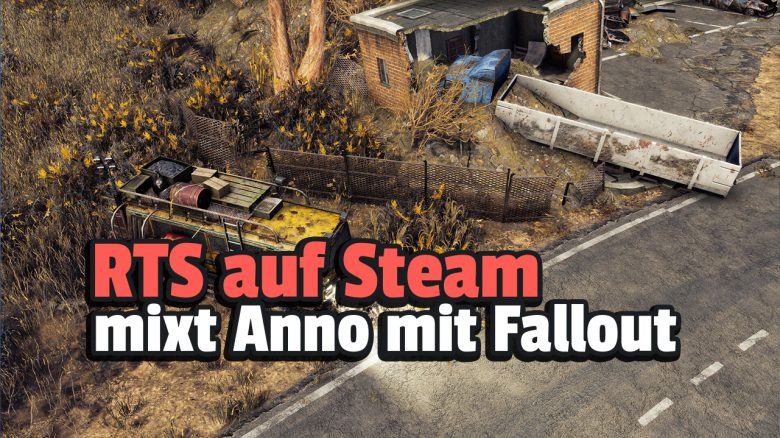 Titelbild Endzone 2 mixt Anno mit Fallout mit Text