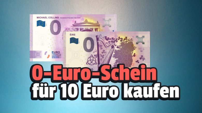 Ein Unternehmen verkauft 0-Euro-Banknoten für 10 Euro – Das könnt ihr euch damit kaufen