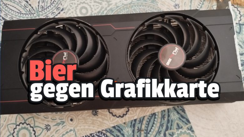 „Ich liebe sie trotzdem noch“ – Spielerin schüttet Bier über die AMD-Grafikkarte ihres Freundes, doch der nimmt’s gelassen