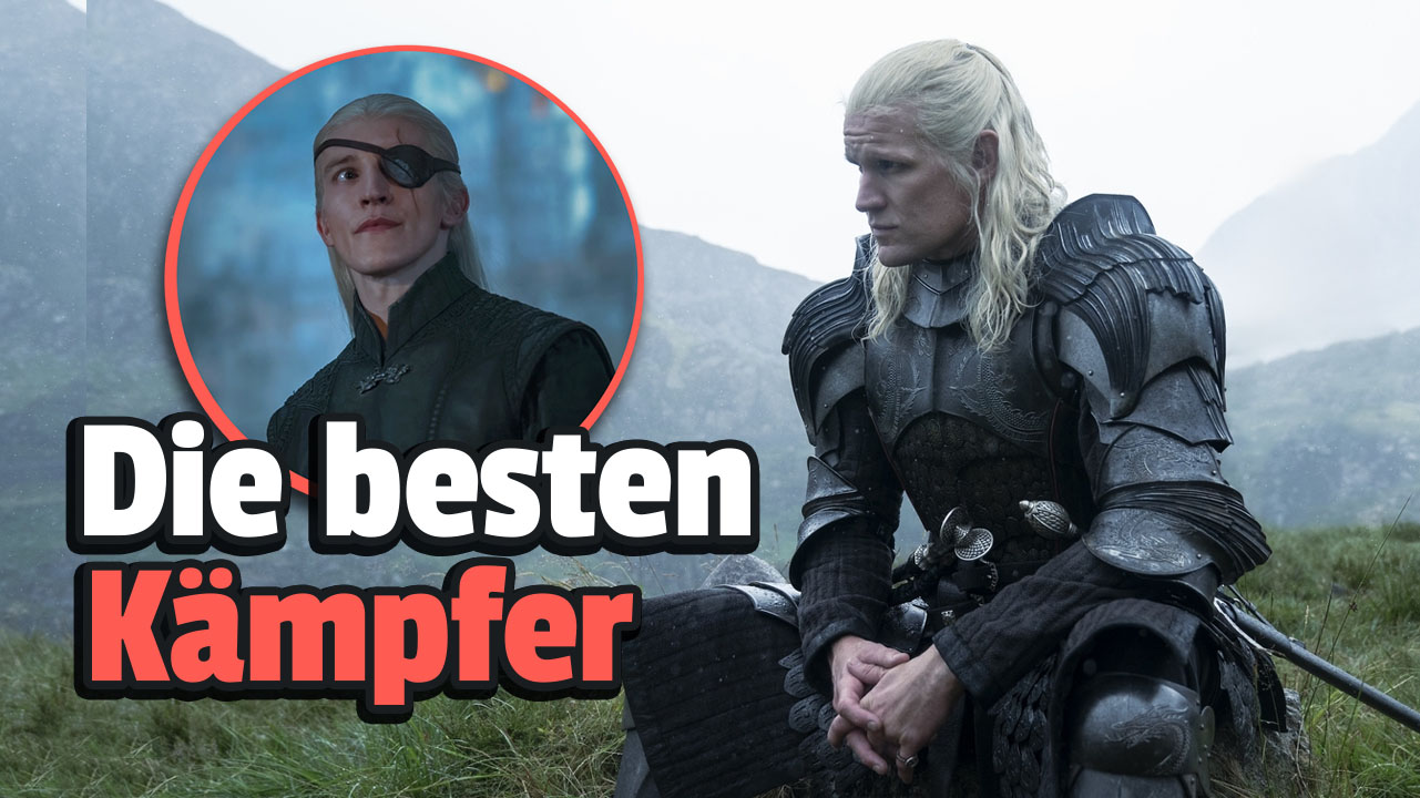 House of the Dragon: Die 10 besten Schwertkämpfer von Westeros im Power-Ranking