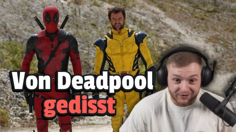 Deutscher Twitch-Streamer Trymacs fragt Deadpool und Wolverine, ob sie mit ihm Fortnite spielen – Die lachen über sein Shirt