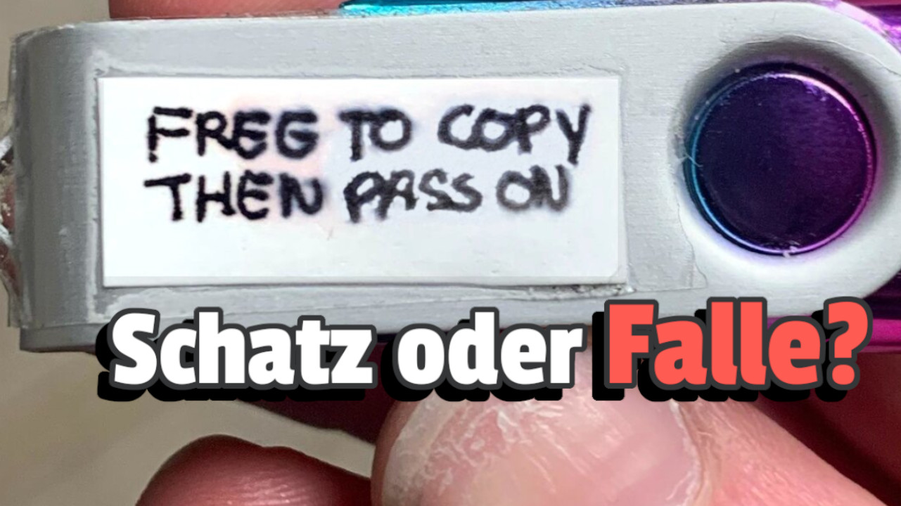 Ein Reddit-Nutzer findet einen USB-Stick im Zug, traut sich ihn zu öffnen, doch der Inhalt enttäuscht