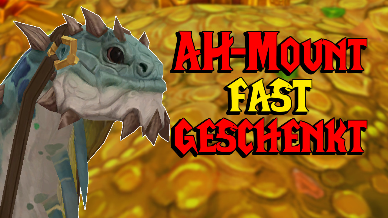 Ein Spieler gewinnt in WoW die Lotterie – Kauft teuerstes Reittier für 3 % des Preises