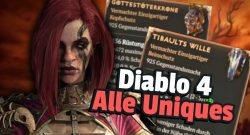 Diablo 4: Alle Uniques in Season 4 in der Übersicht