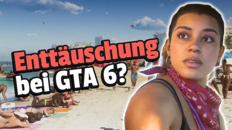 Ehemaliger Mitarbeiter von Rockstar denkt, GTA 6 könnte die Spieler „am ersten Tag enttäuschen“ - Titelbild zeigt Spielcharakter neben Text: „Enttäuschung bei GTA 6?“
