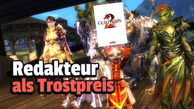 „Meine Frau hat mich in einem Gewinnspiel zu Guild Wars 2 gewonnen“ – als Trostpreis, quasi