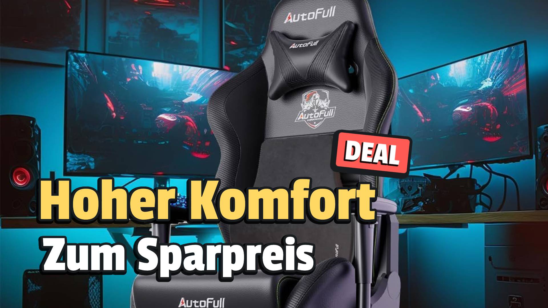 Gaming-Stuhl mit hochdichtem Schaumstoff ist plötzlich supergünstig bei Amazon – perfekt für lange Gaming-Sessions