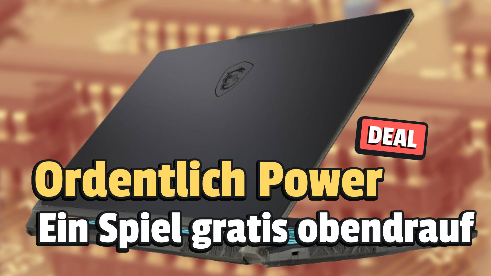 Ein MSI-Gaming-Laptop mit RTX 4070 ist gerade unheimlich günstig – und obendrein gibt es einen AAA-Top-Titel gratis dazu