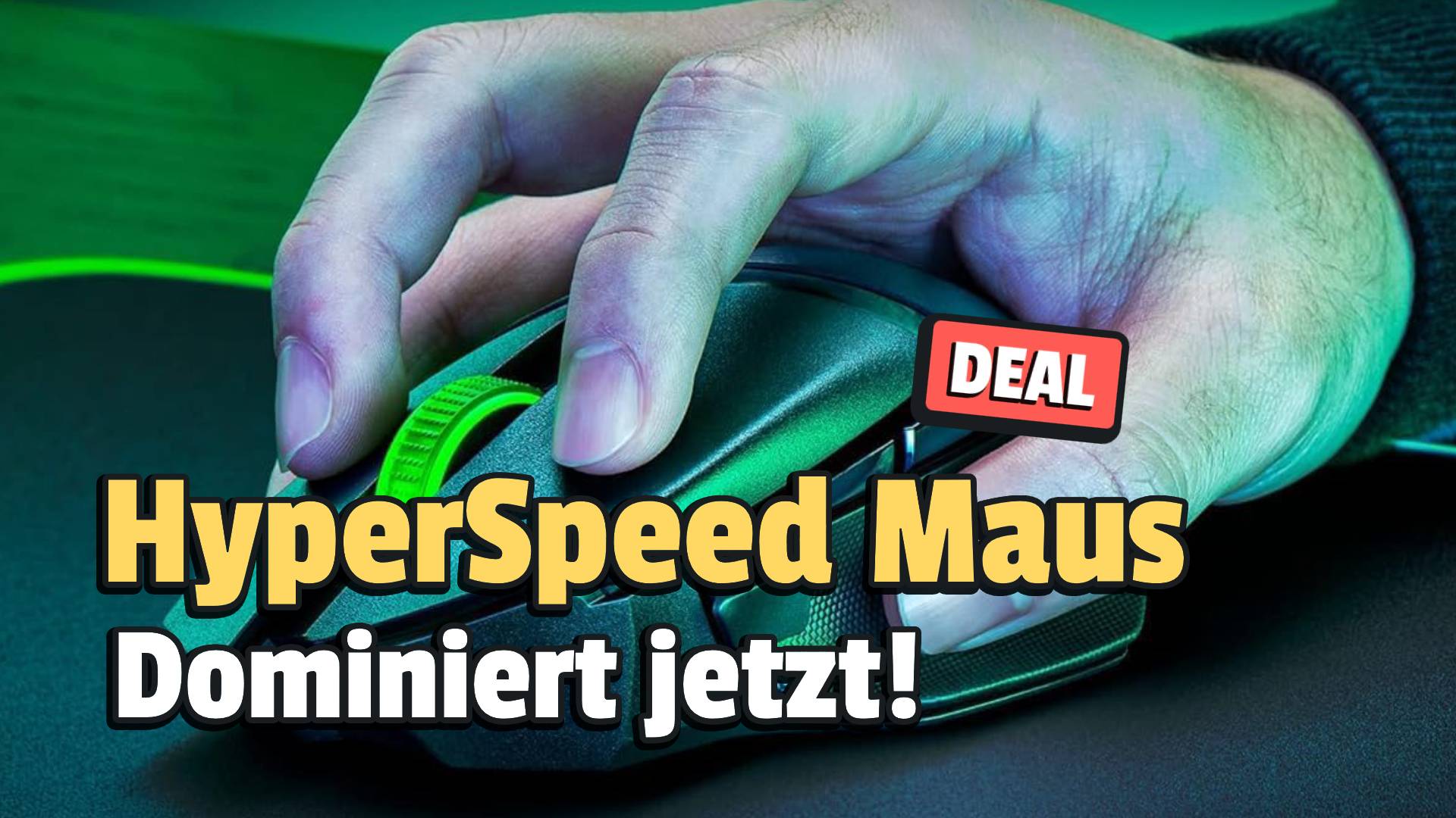 Präzision ohne Kompromisse: Gaming-Maus von Razer mit 18K Optical Sensor fast um die Hälfte reduziert