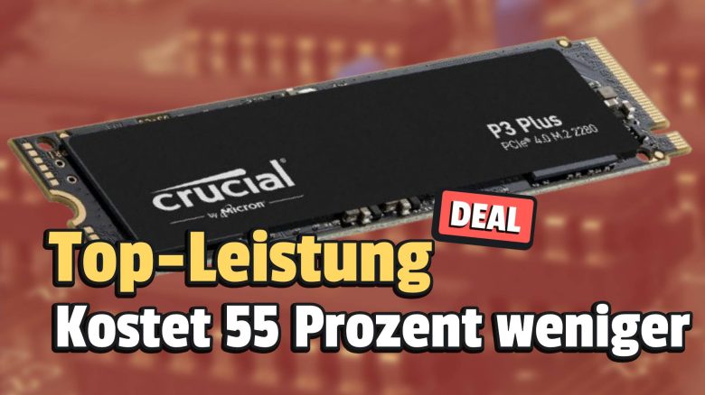 Schneller, effizienter, besser: Diese SSD kostet gerade 55 Prozent weniger und bietet euch ein saftiges Speicher-Upgrade