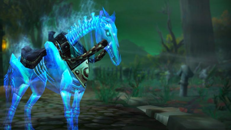 Ein Mount aus WoW, das sonst über 1200 Euro kostet, gibt es bald gratis auf Twitch - Titelbild zeigt Ghastly Charger Mount