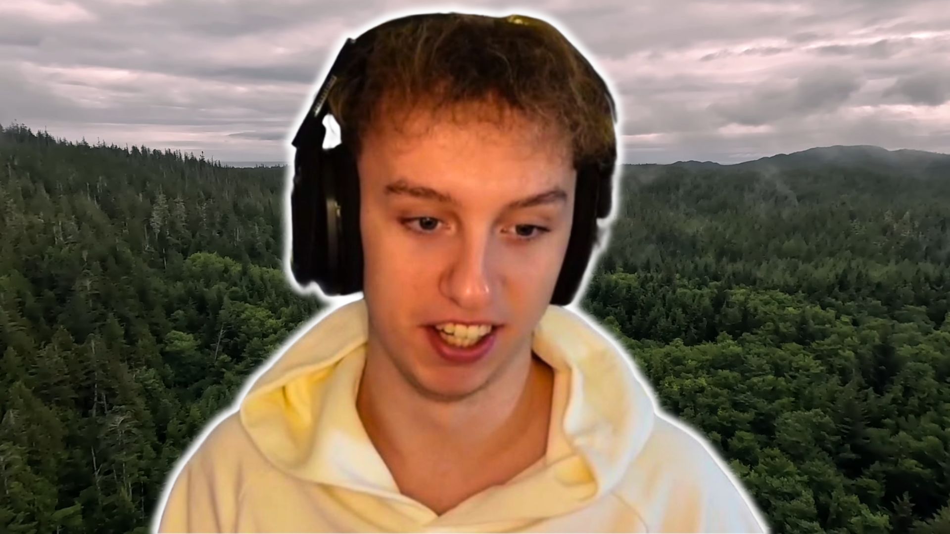 A participant from Twitch embarrasses himself during the presentation at 7 vs. Wild
