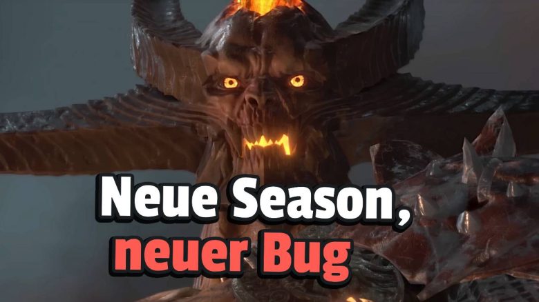 Diablo 4 neue Season neuer Bug