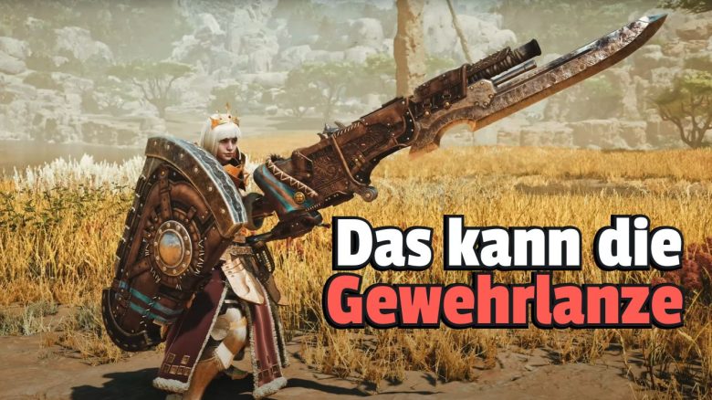 Mit der Gewehrlanze sorgt ihr in Monster Hunter Wilds für hochexplosive Action aus nächster Nähe