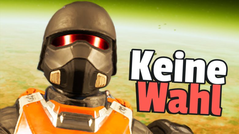 Helldivers 2 schrift keine Wahl