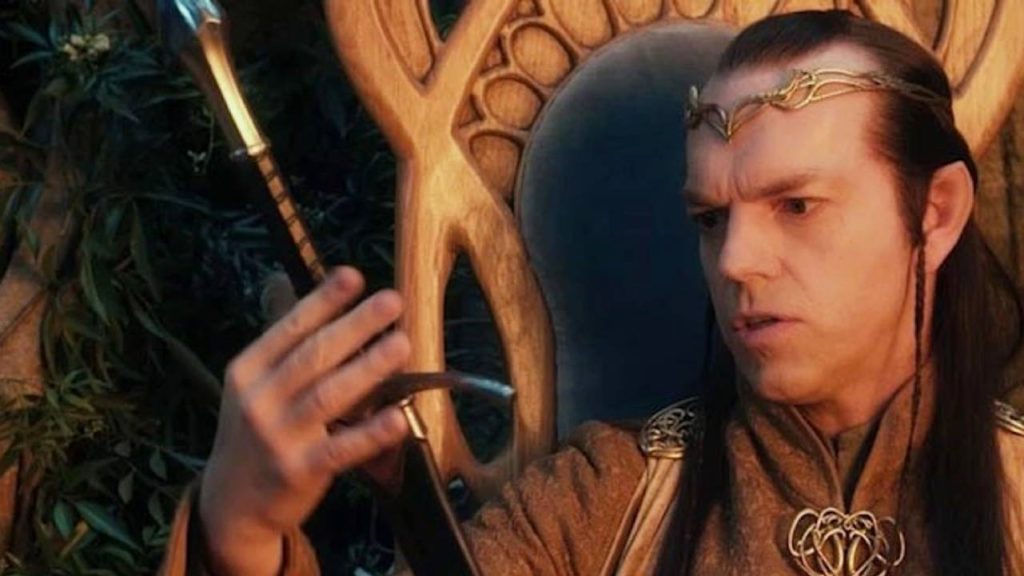 Hugo Weaving as Elrond The Lord of the Rings