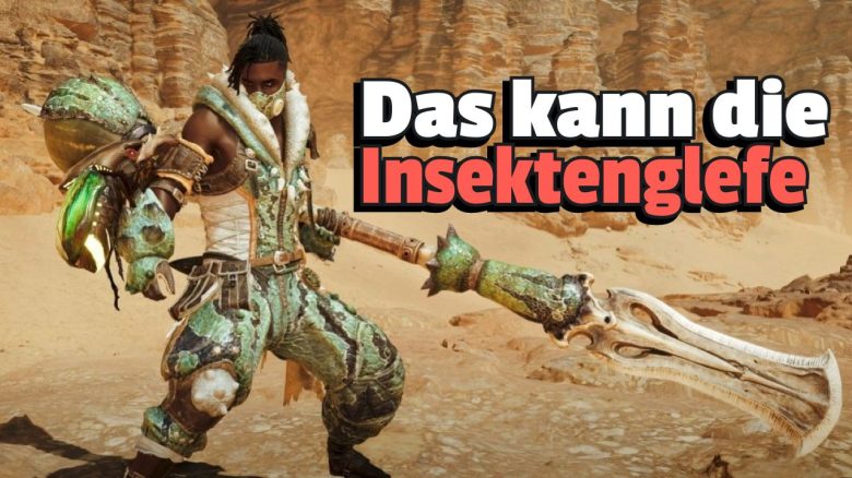 Mit der Insektenglefe müsst ihr in Monster Hunter Wilds nie wieder den Boden berühren