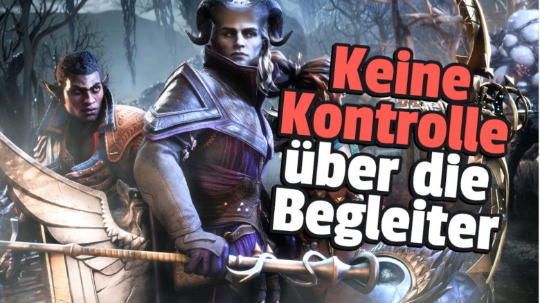 In Dragon Age: The Veilguard könnt ihr eure Begleiter nicht steuern, denn das würde euch überfordern