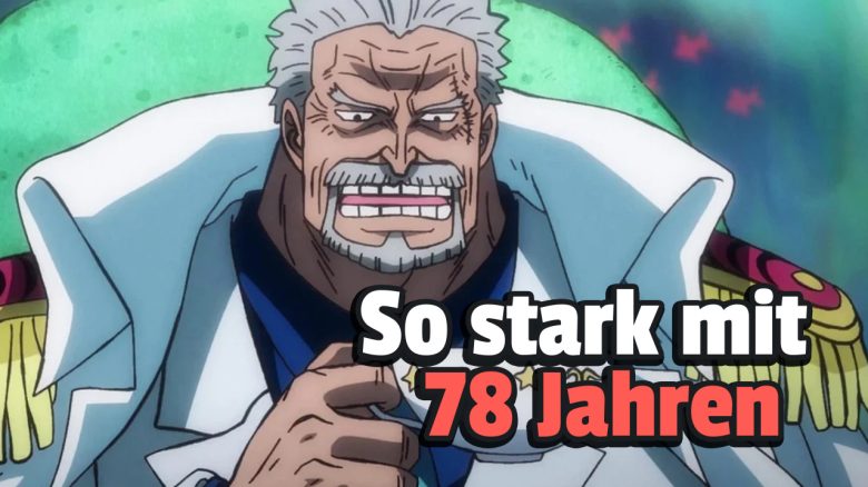 Der Opa von Ruffy setzt eine der mächtigsten Attacken im Anime von One Piece ein, obwohl er so alt ist