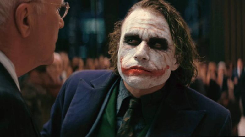 The Dark Knight Joker verwirrt