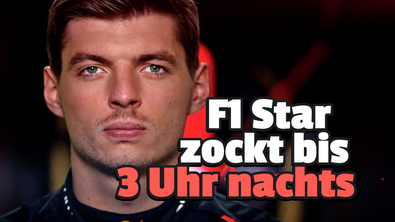 Rennfahrer Verstappen verbittet sich jede Kritik, dass er kurz vor dem Rennen die halbe Nacht ein Videospiel zockt