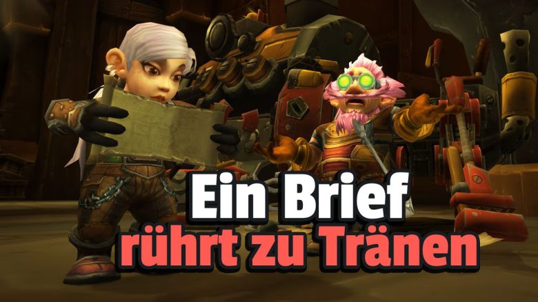 Spieler trägt in WoW seit 15 Jahren den Brief seines verstorbenen Vaters mit sich herum, rührt Community zu Tränen