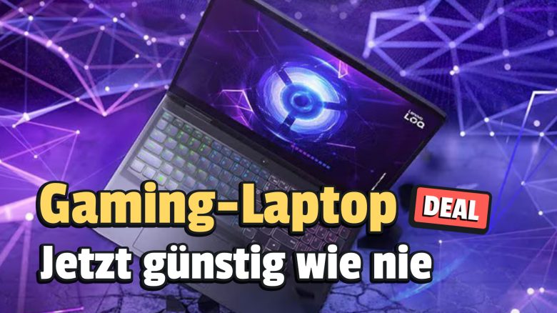 Gaming-Power mit GeForce RTX im Preistief: Schnappt euch diesen Lenovo-Laptop jetzt günstig wie nie