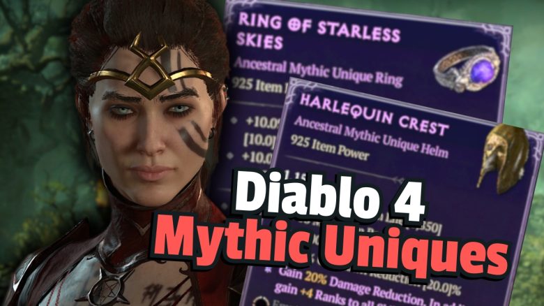 mythic uniques diablo 4 titel