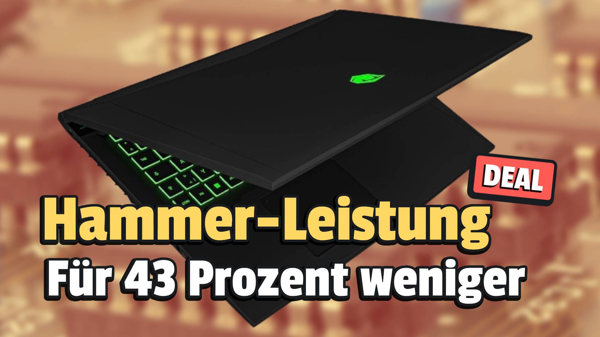 Gaming-Laptop kostet plötzlich fast die Hälfte und liefert euch flüssiges Gameplay mit Raytracing
