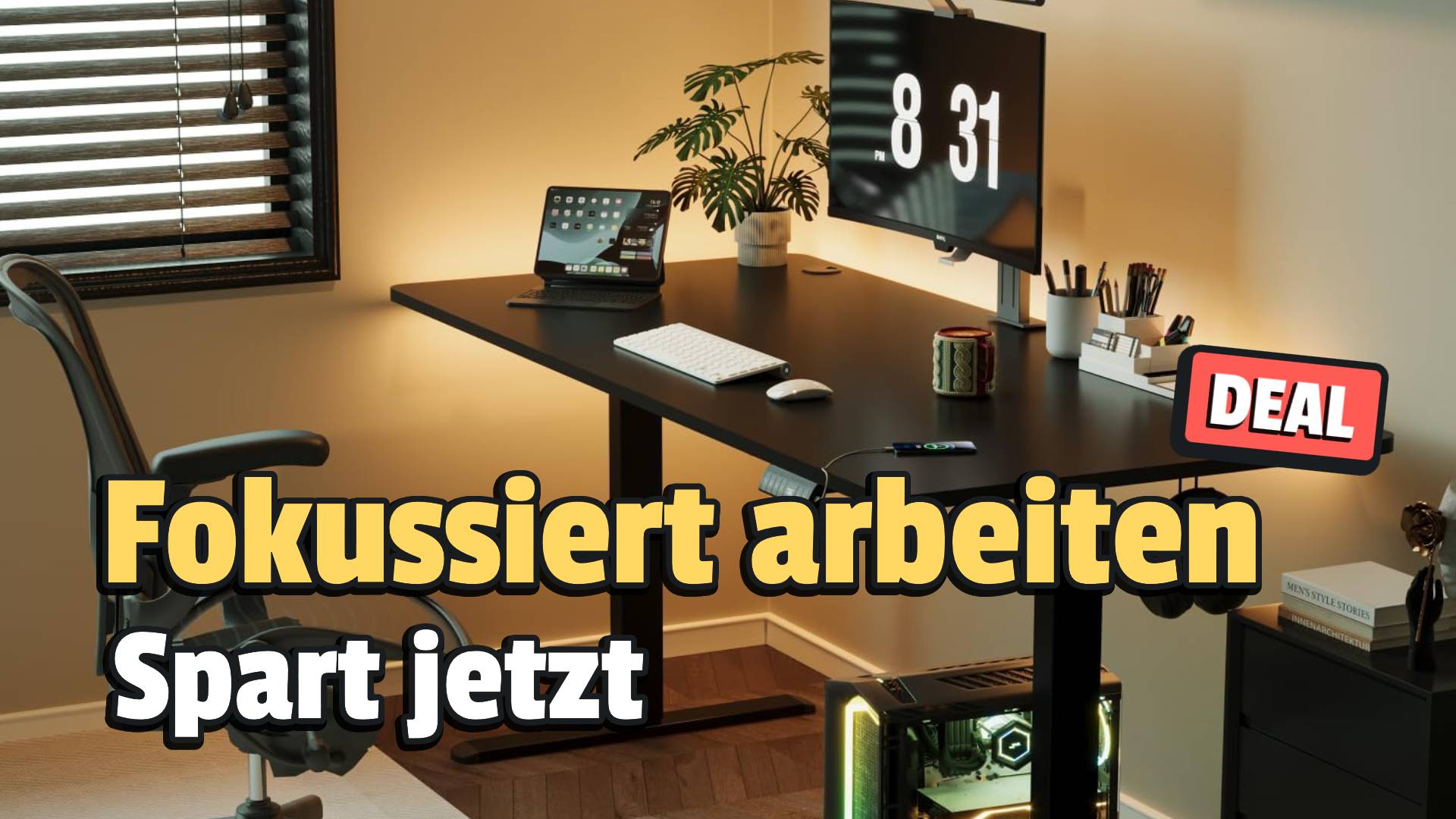 Andauernd Rückschmerzen und zu viel am Schreibtisch? Diese höhenverstellbare Lösung bei Amazon ist jetzt supergünstig!