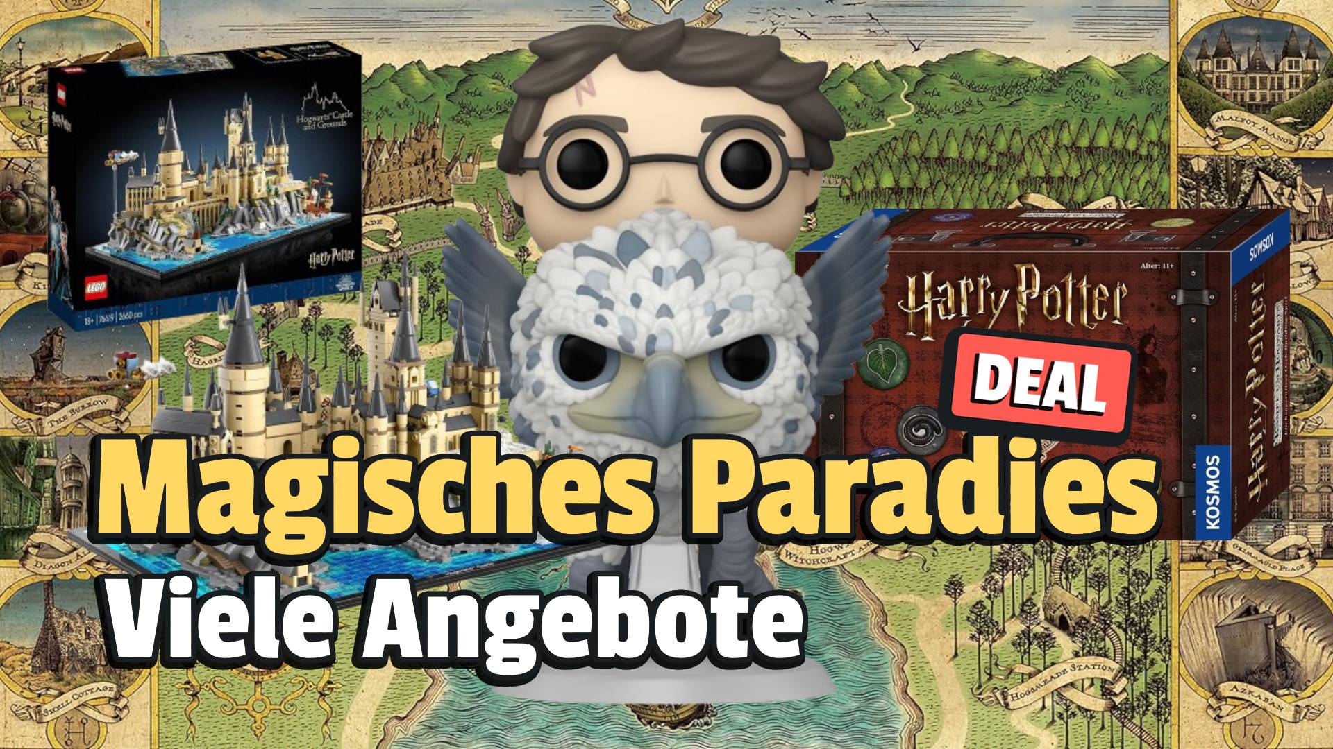 Erlebt die Magie von Harry Potter! Zauberhafte Angebote bei Amazon – Lego-Hogwarts, Puzzles, Figuren und mehr